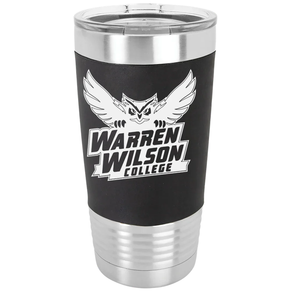 Warren Wilson College Polar Camel 20 oz. Silicone Grip Tumbler with Standard Lid