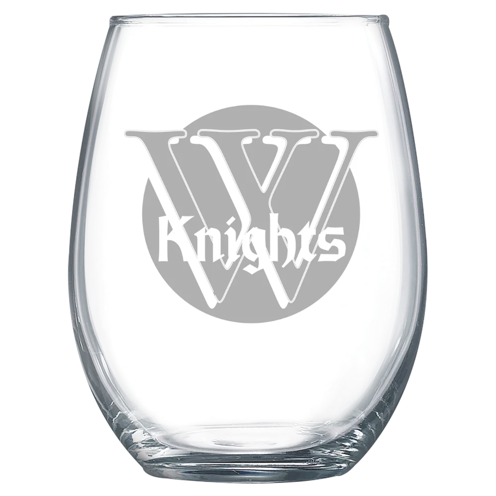Wartburg College Polar Camel 15 oz. Stemless Wine Glass