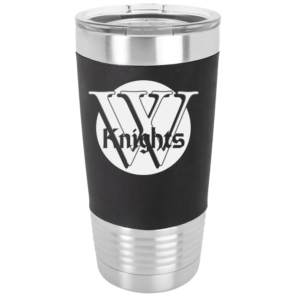 Wartburg College Polar Camel 20 oz. Silicone Grip Tumbler with Standard Lid