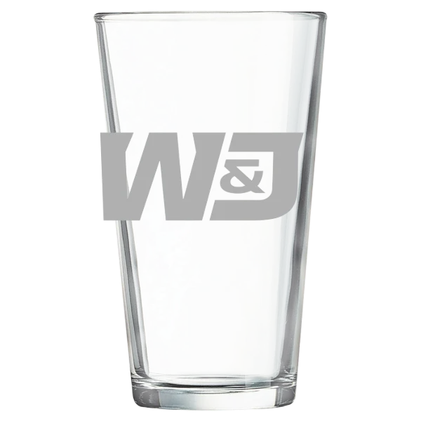 Washington and Jefferson College Polar Camel 16 oz. Pint Mixing Glass