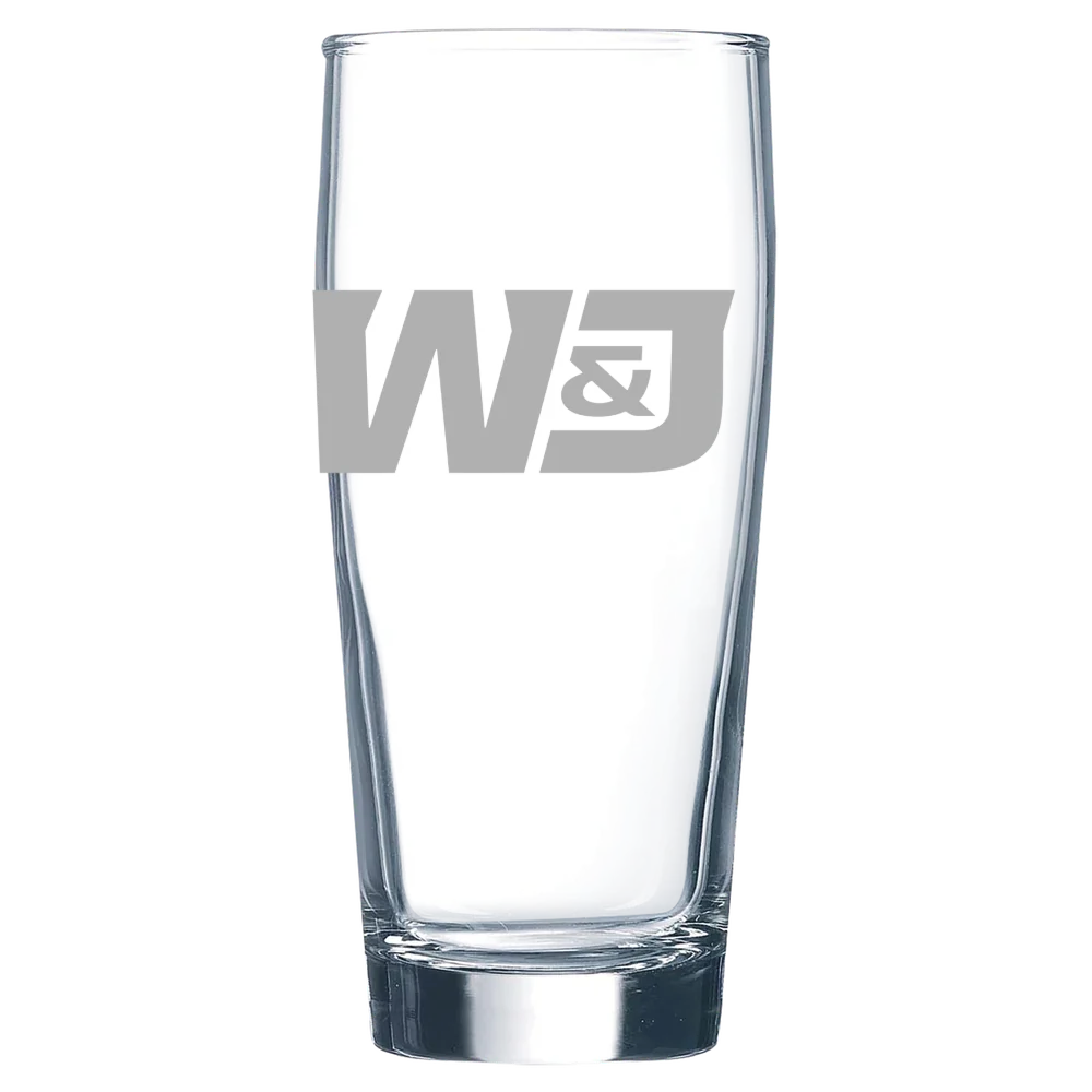 Washington and Jefferson College Polar Camel 16 oz. Willi Becher Beer Glass