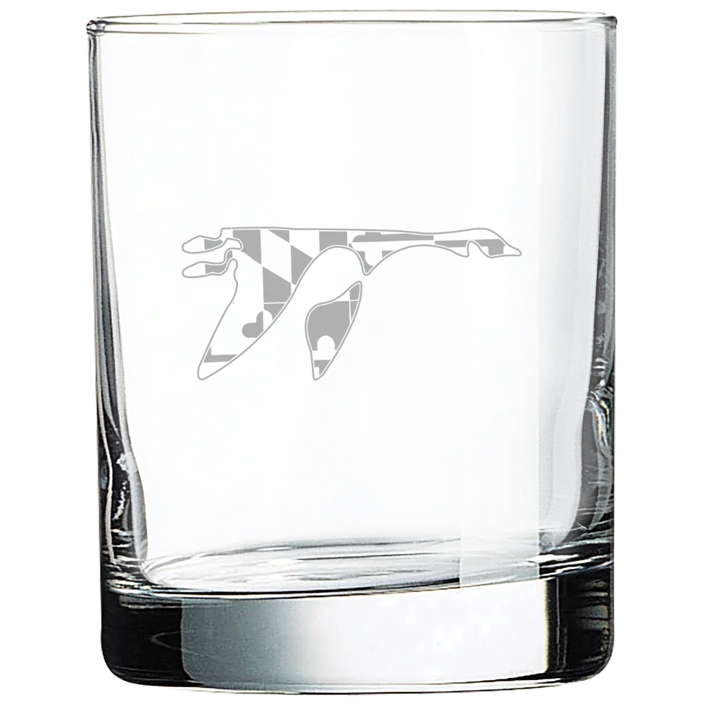 Washington College (Maryland) Polar Camel 10 1/2 oz. On The Rocks Glass