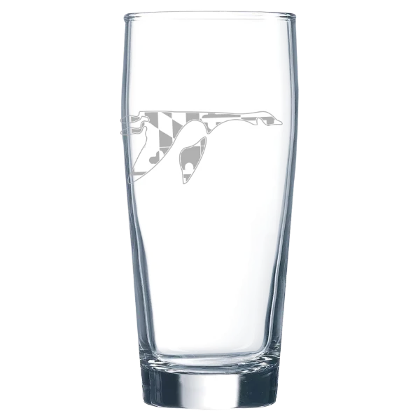 Washington College (Maryland) Polar Camel 16 oz. Willi Becher Beer Glass