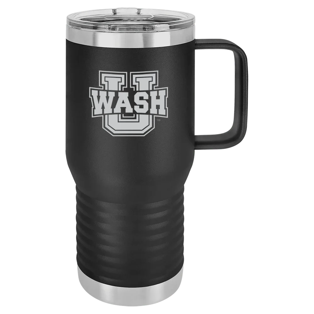 Washington University in St. Louis Polar Camel 20 oz. Travel Mug with Slider Lid