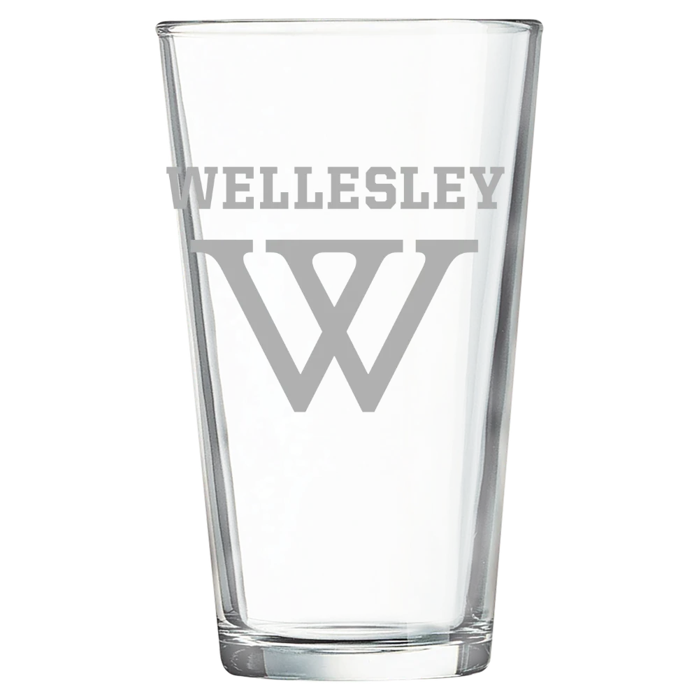 Wellesley College Polar Camel 16 oz. Pint Mixing Glass