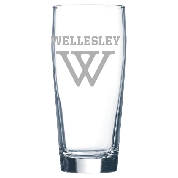 Wellesley College Polar Camel 16 oz. Willi Becher Beer Glass