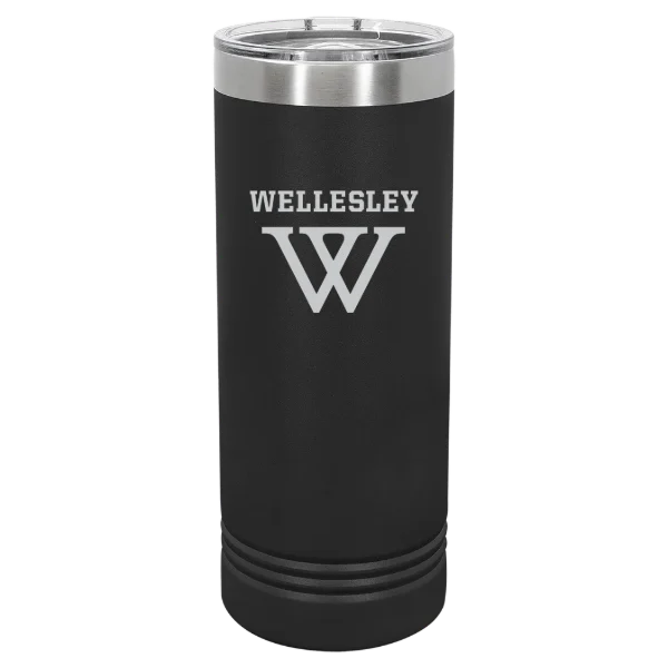 Wellesley College Polar Camel 22 oz. Skinny Tumbler with Slider Lid