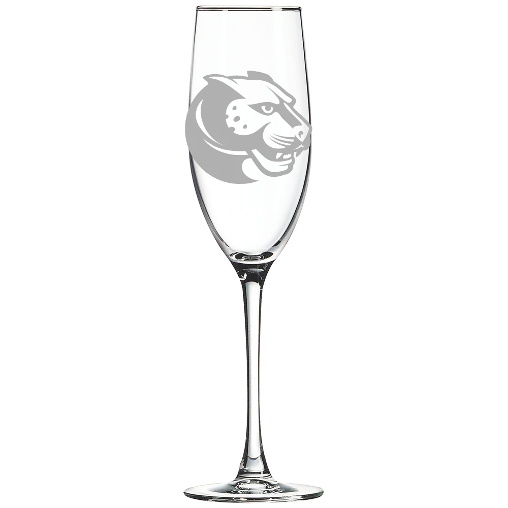 Wentworth Institute of Technology Polar Camel 8 oz. Champagne Flute