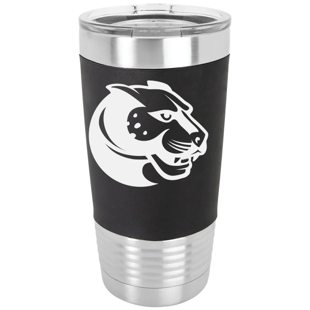 Wentworth Institute of Technology Polar Camel 20 oz. Silicone Grip Tumbler with Standard Lid