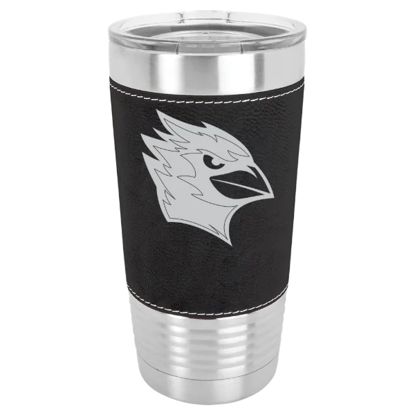 Wesleyan University (Connecticut) Polar Camel 20 oz. Leatherette Grip Tumbler with Standard Lid