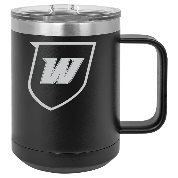 Western Connecticut State University Polar Camel 15 oz. Mug with Slider Lid