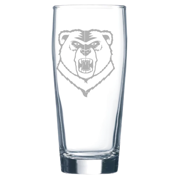 Western New England University Polar Camel 16 oz. Willi Becher Beer Glass