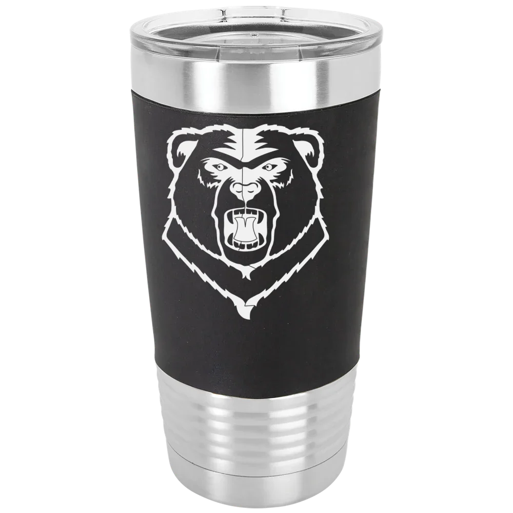 Western New England University Polar Camel 20 oz. Silicone Grip Tumbler with Standard Lid
