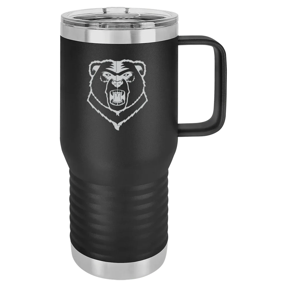 Western New England University Polar Camel 20 oz. Travel Mug with Slider Lid