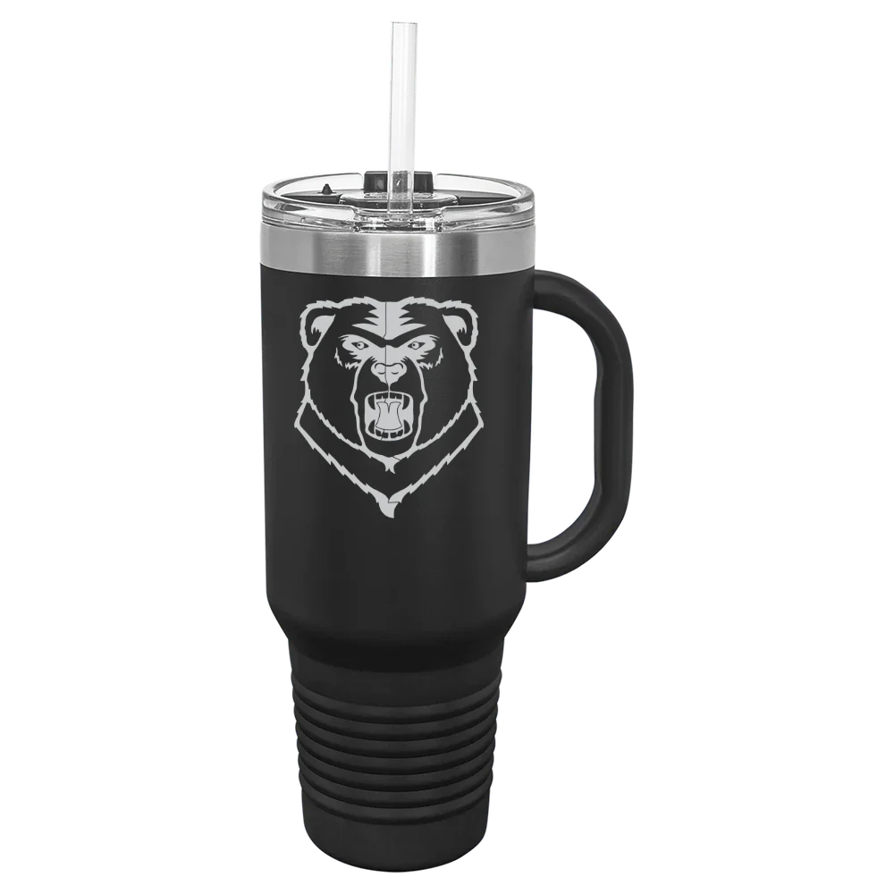 Western New England University Polar Camel 40 oz. Travel Mug with Snap Lid & Straw