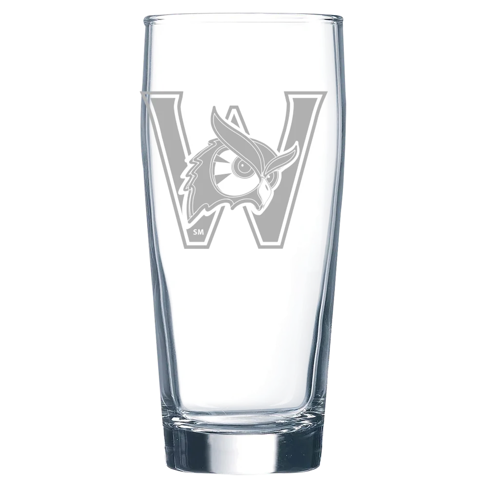 Westfield State University Polar Camel 16 oz. Willi Becher Beer Glass