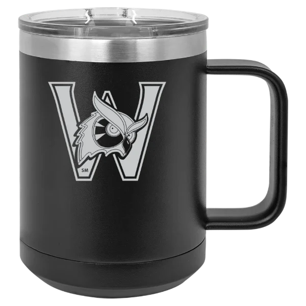 Westfield State University Polar Camel 15 oz. Mug with Slider Lid