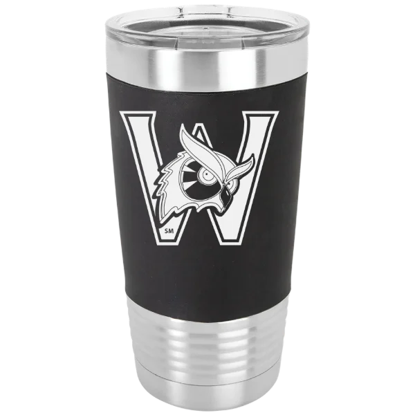 Westfield State University Polar Camel 20 oz. Silicone Grip Tumbler with Standard Lid