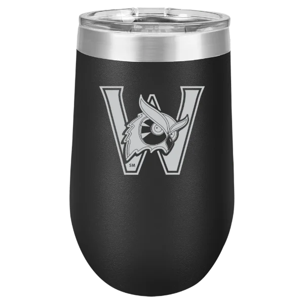 Westfield State University Polar Camel 16 oz. Stemless Wine Tumbler