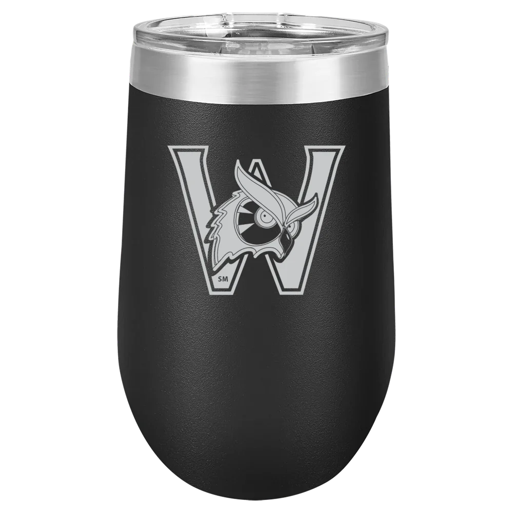 Westfield State University Polar Camel 16 oz. Stemless Wine Tumbler