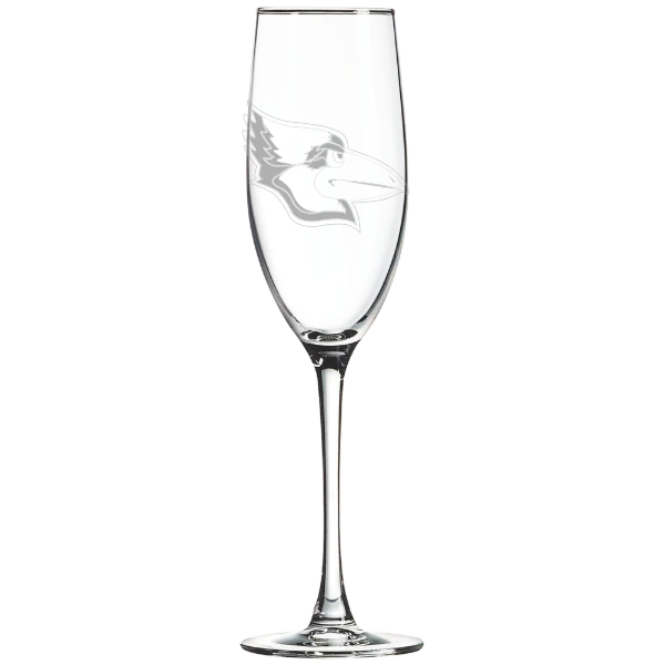 Westminster College (Missouri) Polar Camel 8 oz. Champagne Flute