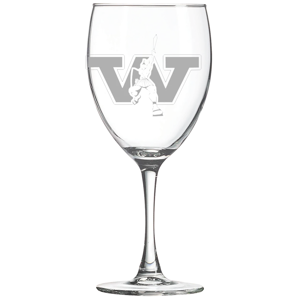 Westminster College (Pennsylvania) Polar Camel 10 1/2 oz. Wine Glass