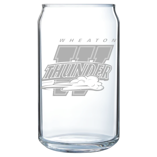 Wheaton College (Illinois) Polar Camel 16 oz. Can Glass