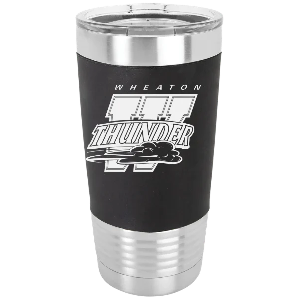 Wheaton College (Illinois) Polar Camel 20 oz. Silicone Grip Tumbler with Standard Lid