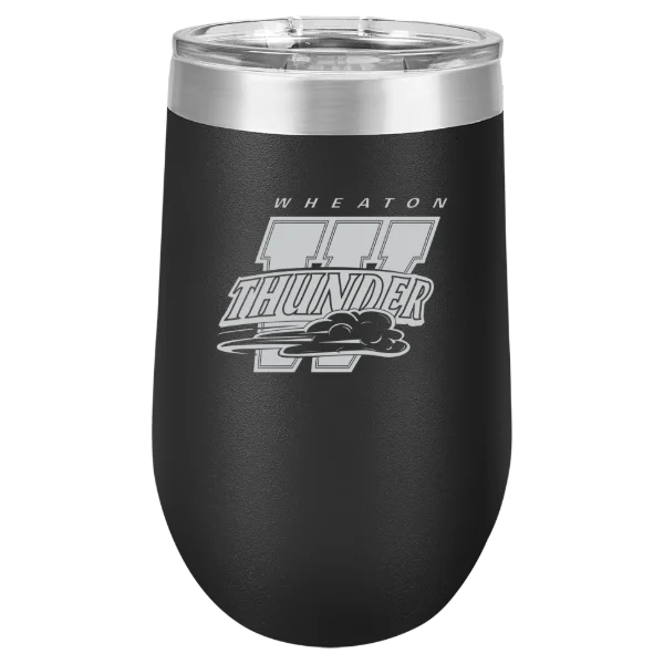 Wheaton College (Illinois) Polar Camel 16 oz. Stemless Wine Tumbler