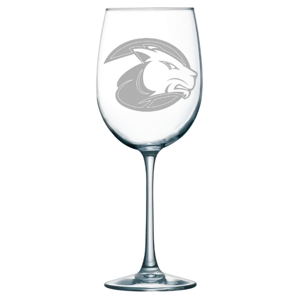 Wheaton College (Massachusetts) Polar Camel 19 oz. Wine Glass