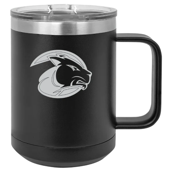 Wheaton College (Massachusetts) Polar Camel 15 oz. Mug with Slider Lid