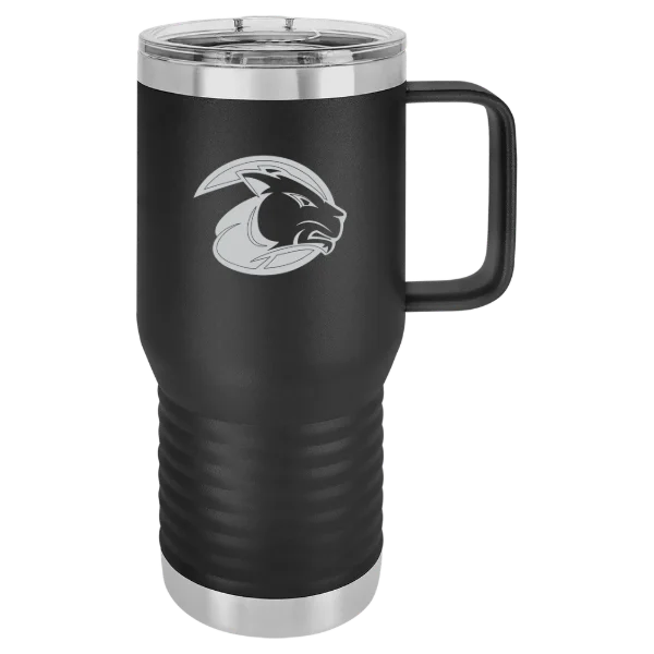 Wheaton College (Massachusetts) Polar Camel 20 oz. Travel Mug with Slider Lid