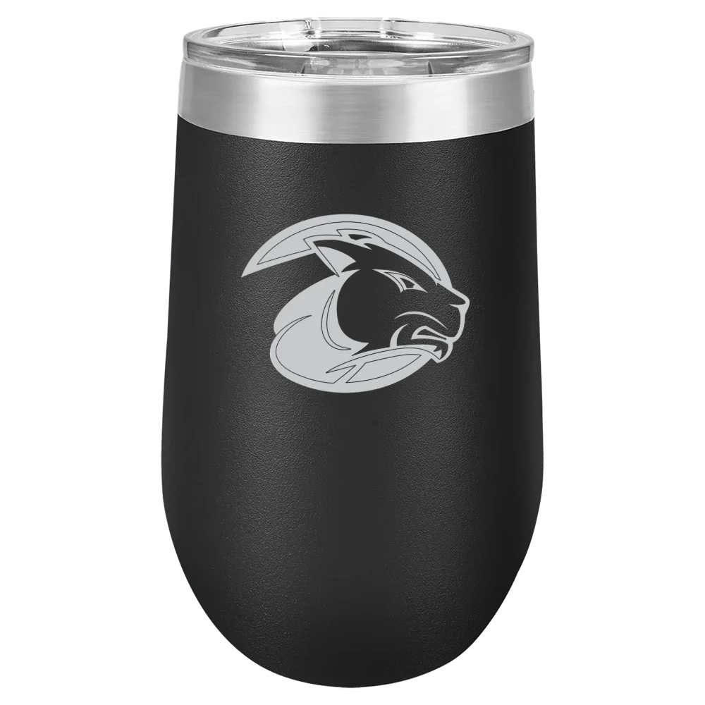 Wheaton College (Massachusetts) Polar Camel 16 oz. Stemless Wine Tumbler