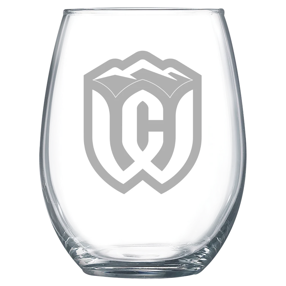 Whitman College Polar Camel 15 oz. Stemless Wine Glass