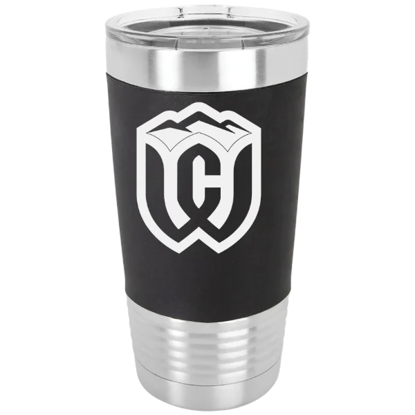 Whitman College Polar Camel 20 oz. Silicone Grip Tumbler with Standard Lid