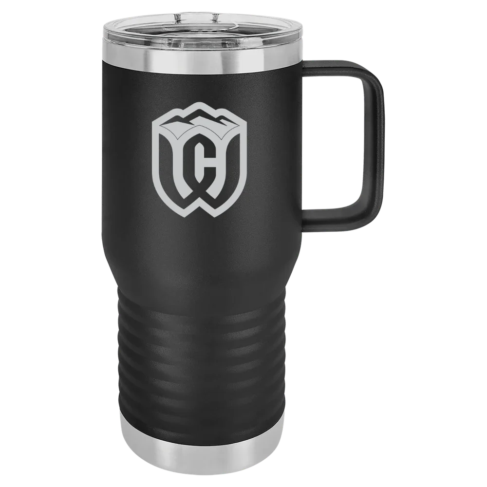 Whitman College Polar Camel 20 oz. Travel Mug with Slider Lid