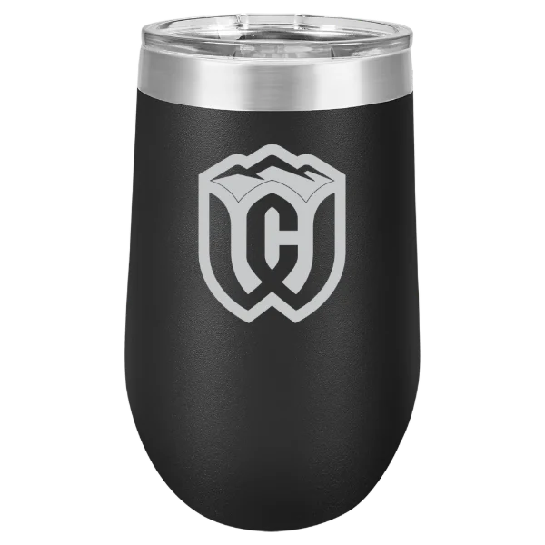 Whitman College Polar Camel 16 oz. Stemless Wine Tumbler