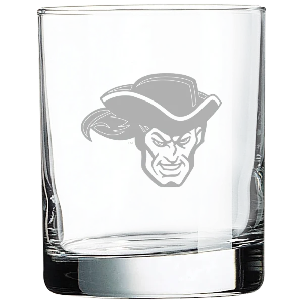 Whittier College Polar Camel 10 1/2 oz. On The Rocks Glass
