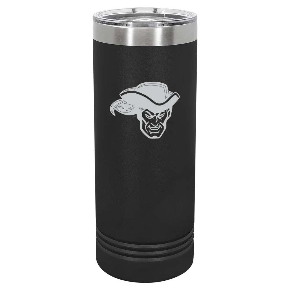 Whittier College Polar Camel 22 oz. Skinny Tumbler with Slider Lid