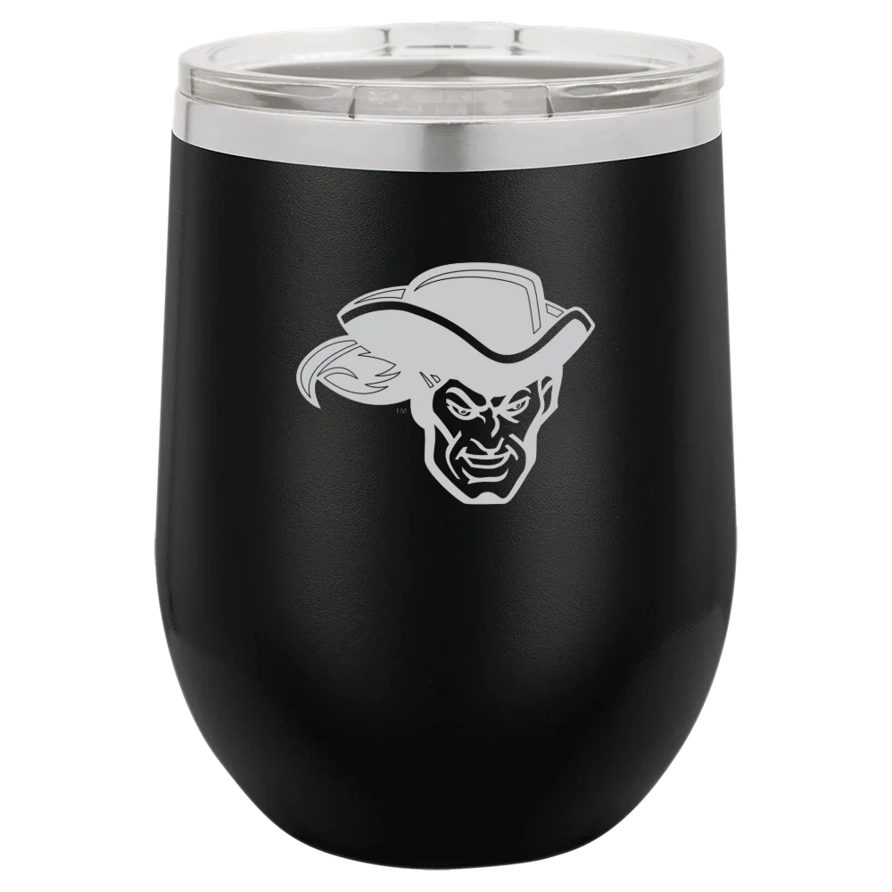 Whittier College Polar Camel 12 oz. Stemless Wine Tumbler
