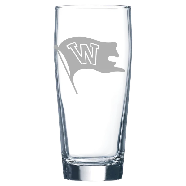 Whitworth University Polar Camel 16 oz. Willi Becher Beer Glass