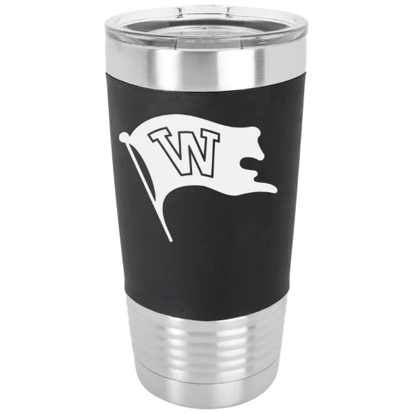 Whitworth University Polar Camel 20 oz. Silicone Grip Tumbler with Standard Lid