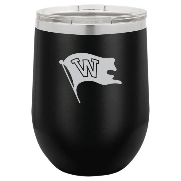 Whitworth University Polar Camel 12 oz. Stemless Wine Tumbler