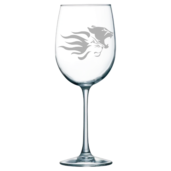 Widener University Polar Camel 19 oz. Wine Glass