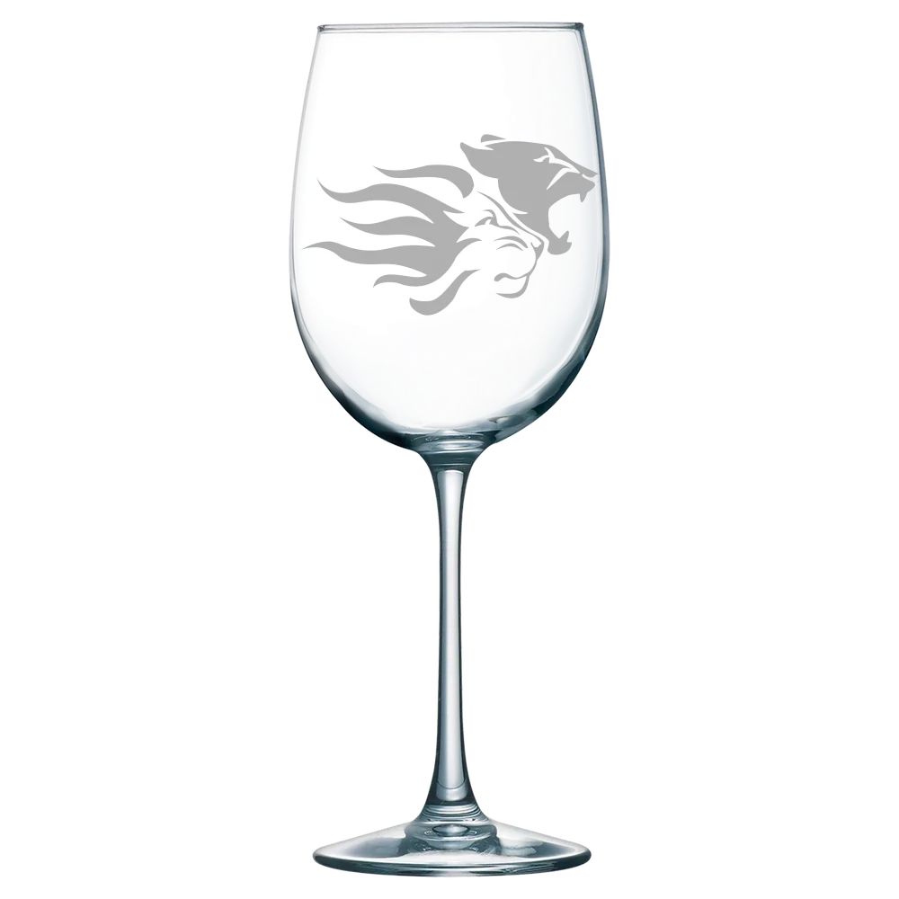 Widener University Polar Camel 19 oz. Wine Glass