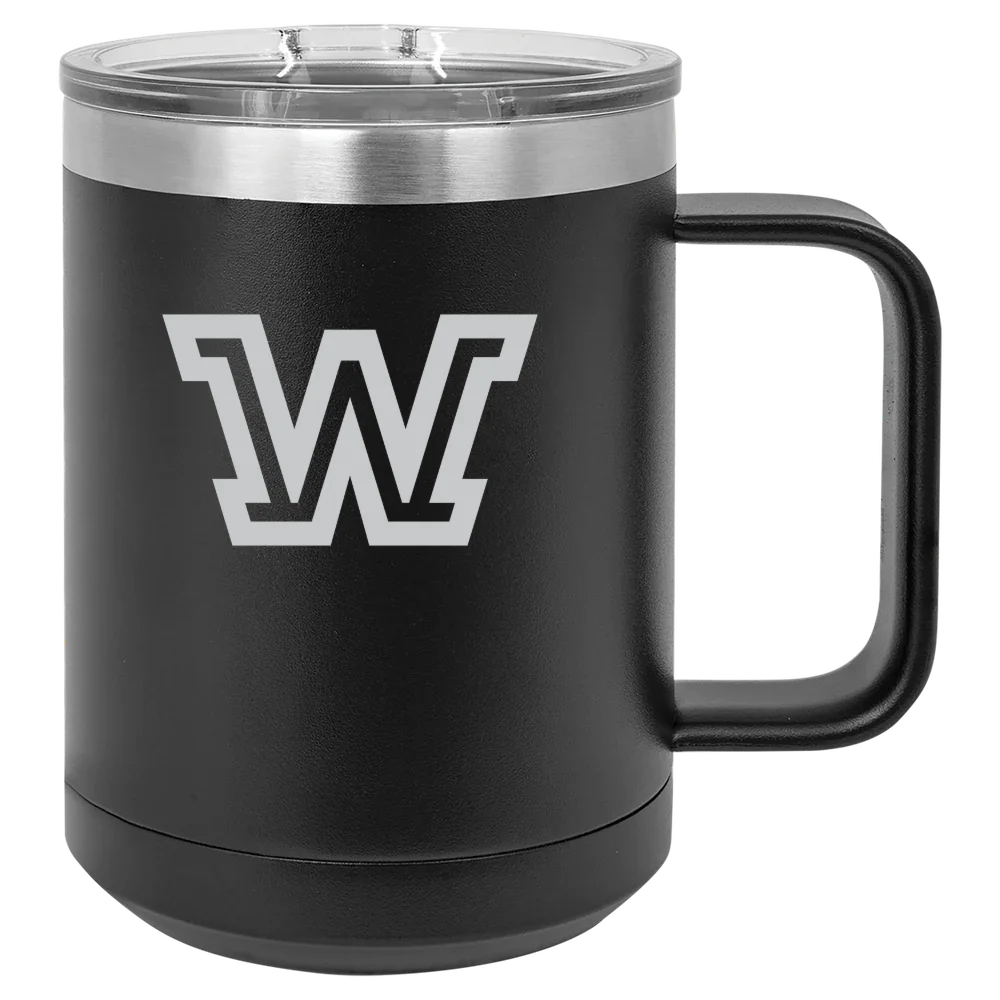 Wilkes University Polar Camel 15 oz. Mug with Slider Lid