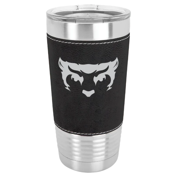 Willamette University Polar Camel 20 oz. Leatherette Grip Tumbler with Standard Lid