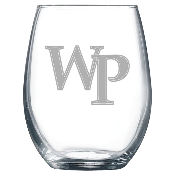 William Paterson University of New Jersey Polar Camel 9 oz. Stemless Wine Glass