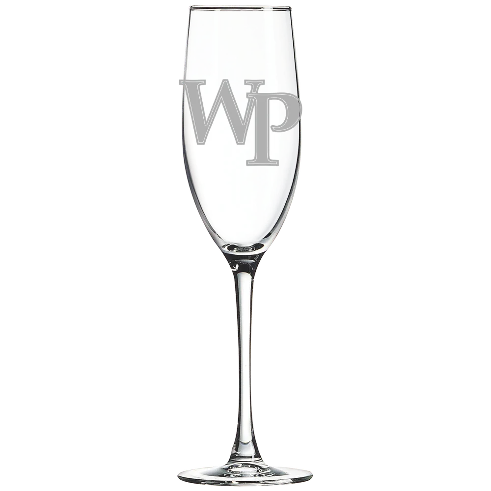 William Paterson University of New Jersey Polar Camel 8 oz. Champagne Flute