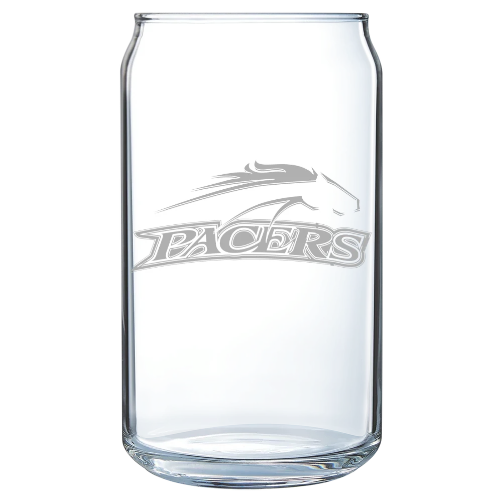 William Peace University Polar Camel 16 oz. Can Glass